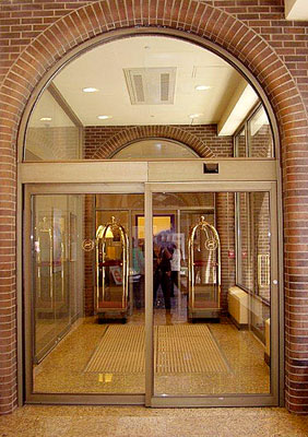 Hotel Entrance Sliding Door